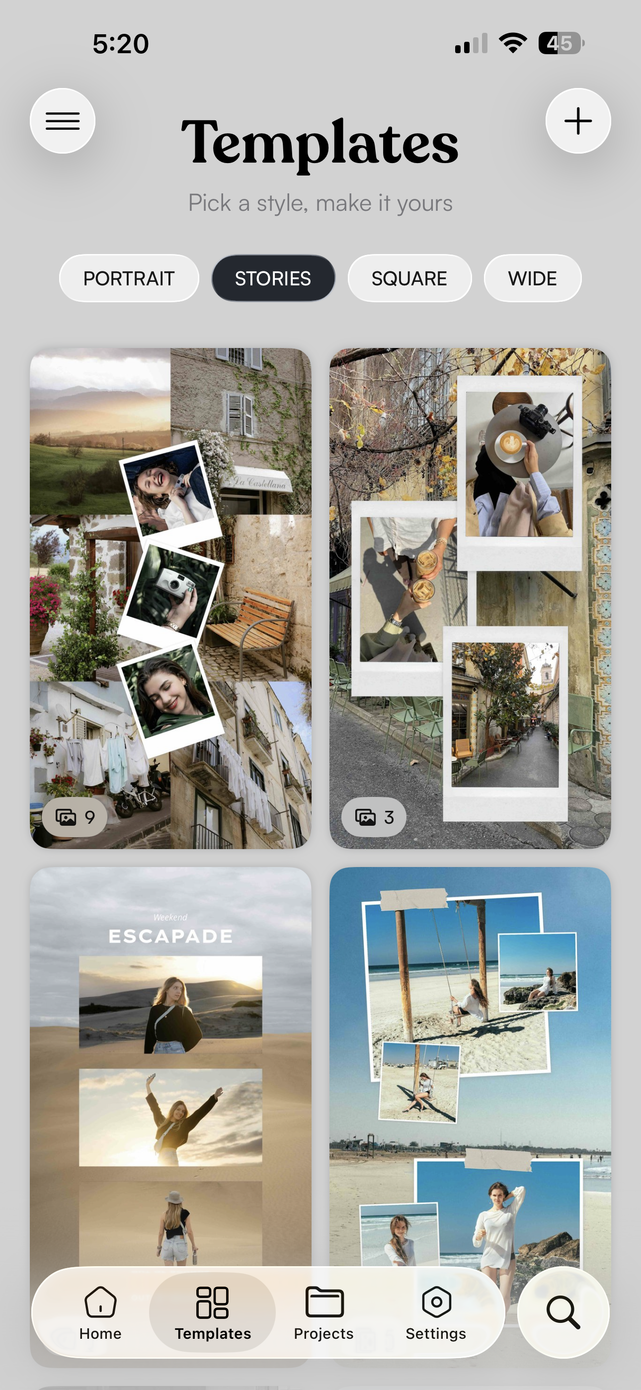 Frames — Expression
