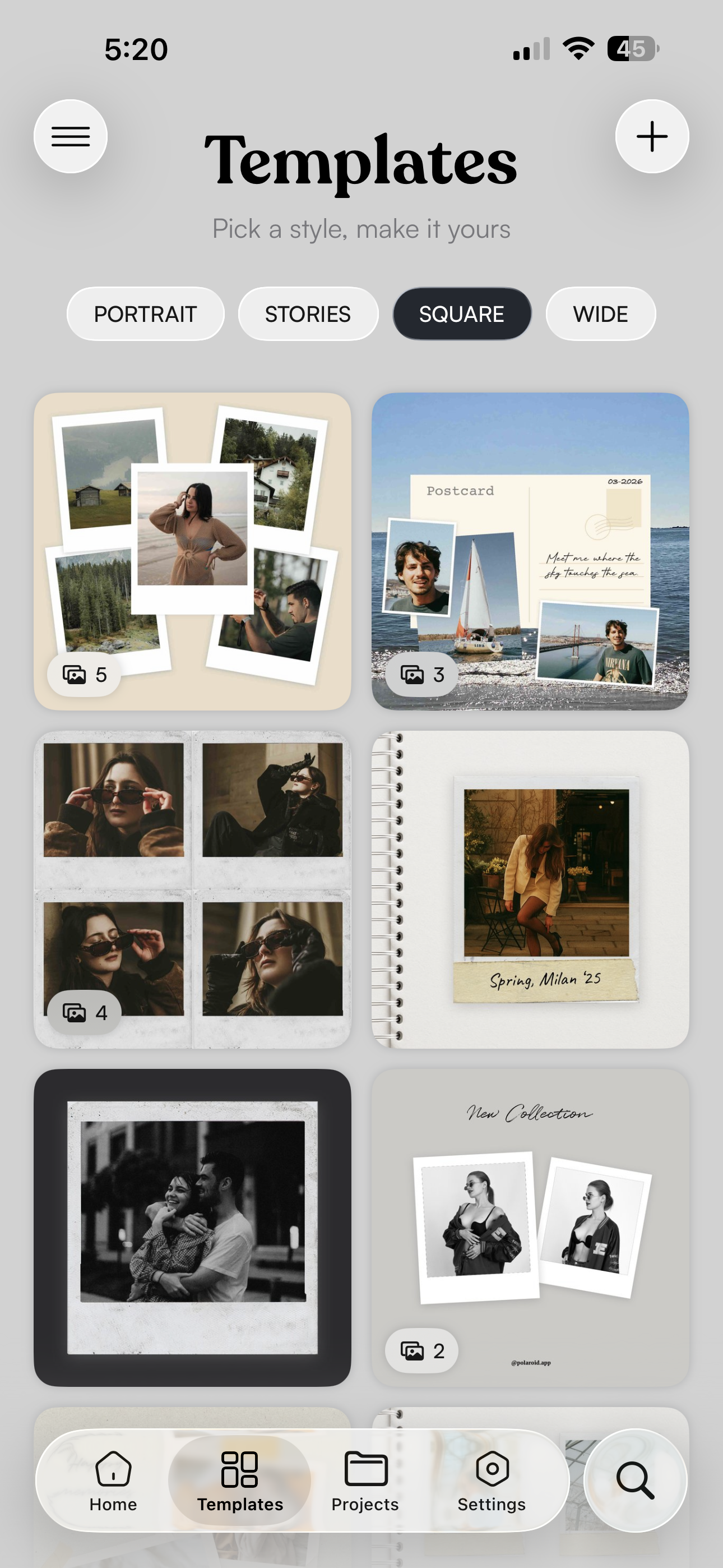 Frames — Expression