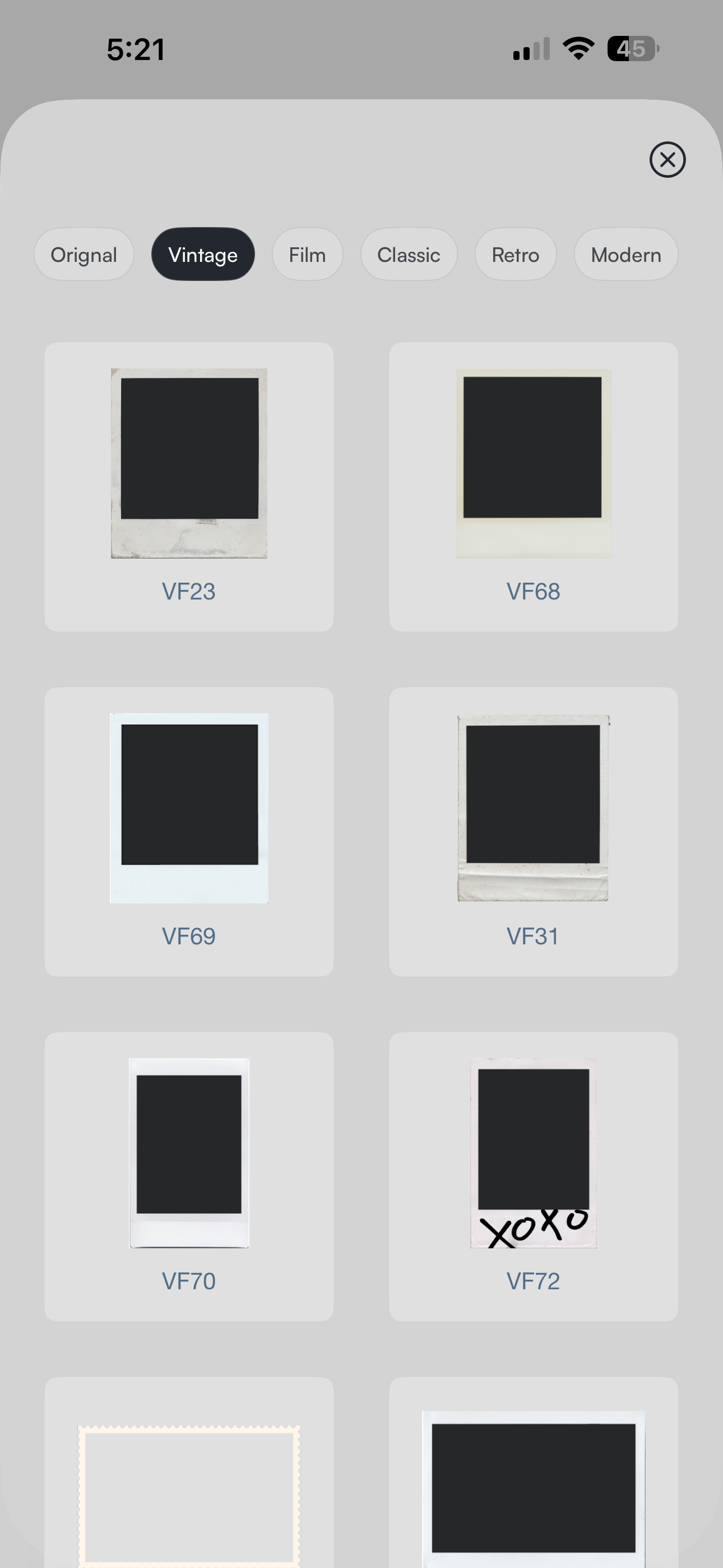 Frames — Expression