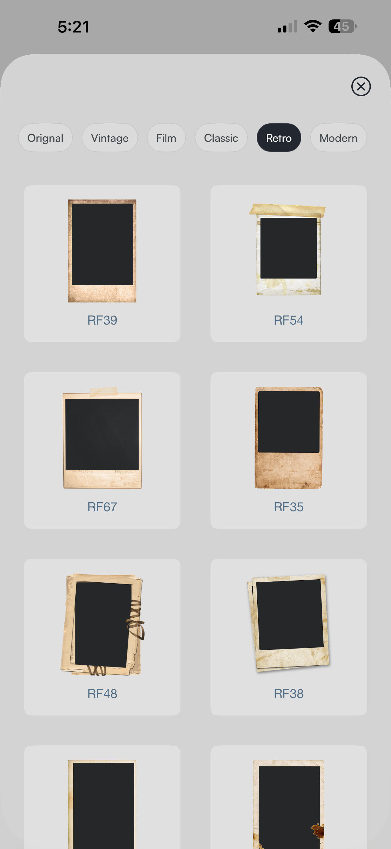 Frames — Expression
